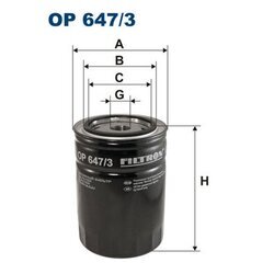 Olejový filter FILTRON OP 647/3