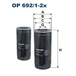 Olejový filter FILTRON OP 692/1-2x