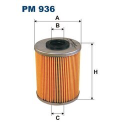 Palivový filter FILTRON PM 936