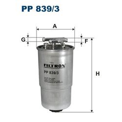 Palivový filter FILTRON PP 839/3