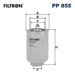 Palivový filter FILTRON PP 855