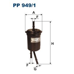 Palivový filter FILTRON PP 949/1