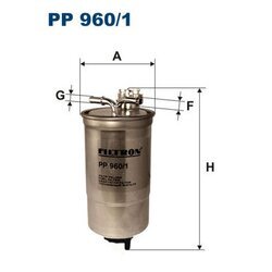 Palivový filter FILTRON PP 960/1
