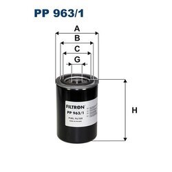 Palivový filter FILTRON PP 963/1