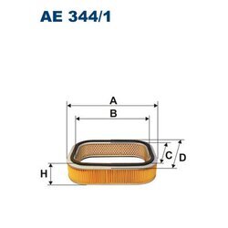 Vzduchový filter FILTRON AE 344/1