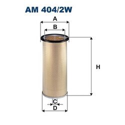 Filter sekundárneho vzduchu FILTRON AM 404/2W