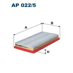 Vzduchový filter FILTRON AP 022/5