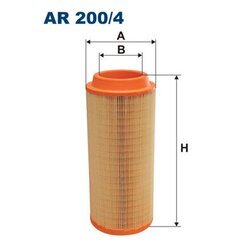 Vzduchový filter FILTRON AR 200/4
