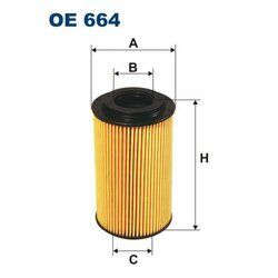 Olejový filter FILTRON OE 664