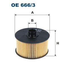 Olejový filter FILTRON OE 666/3