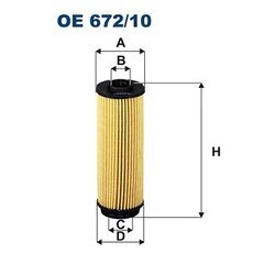 Olejový filter FILTRON OE 672/10