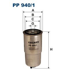 Palivový filter FILTRON PP 940/1