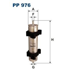 Palivový filter FILTRON PP 976
