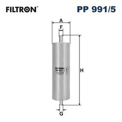 Palivový filter FILTRON PP 991/5