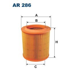 Vzduchový filter FILTRON AR 286