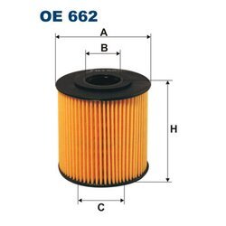 Olejový filter FILTRON OE 662