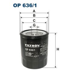 Olejový filter FILTRON OP 636/1