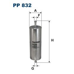 Palivový filter FILTRON PP 832