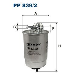 Palivový filter FILTRON PP 839/2