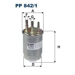 Palivový filter FILTRON PP 842/1