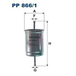 Palivový filter FILTRON PP 866/1