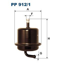 Palivový filter FILTRON PP 912/1