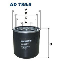 Vysúšacie púzdro vzduchu pre pneumatický systém FILTRON AD 785/5