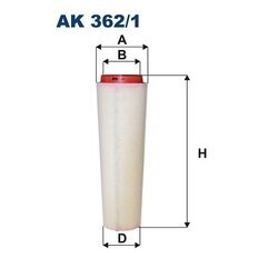 Vzduchový filter FILTRON AK 362/1