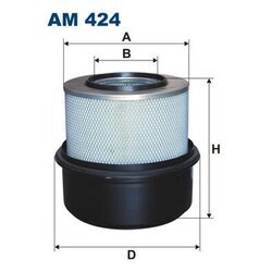 Vzduchový filter FILTRON AM 424