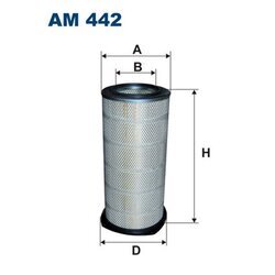 Vzduchový filter FILTRON AM 442
