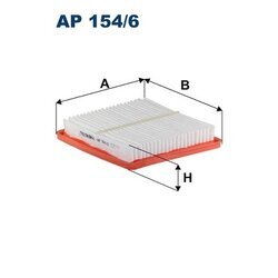 Vzduchový filter FILTRON AP 154/6