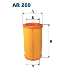 Vzduchový filter FILTRON AR 269