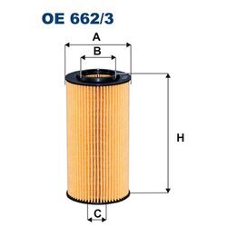 Olejový filter FILTRON OE 662/3
