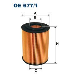 Olejový filter FILTRON OE 677/1