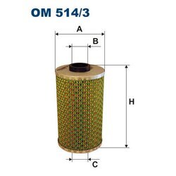 Olejový filter FILTRON OM 514/3