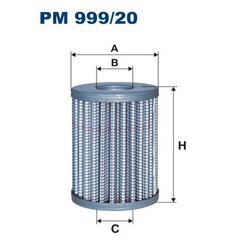 Palivový filter FILTRON PM 999/20