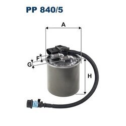 Palivový filter FILTRON PP 840/5