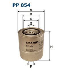 Palivový filter FILTRON PP 854