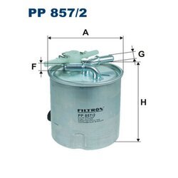 Palivový filter FILTRON PP 857/2