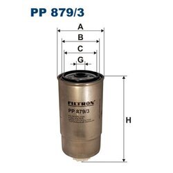 Palivový filter FILTRON PP 879/3