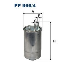 Palivový filter FILTRON PP 966/4