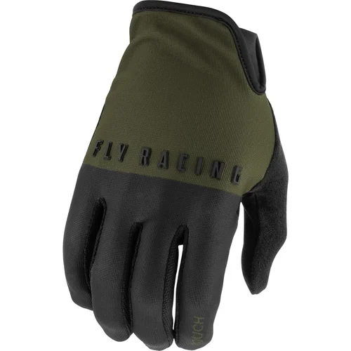 Cyklistické rukavice MEDIA FLY RACING 350-0122X USA, (zelená/čierna, veľkosť XL)