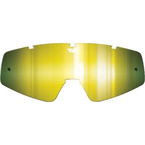 Plexi pre okuliare Zone/Focus FLY RACING 37-2408 (zrkadlové zlaté)