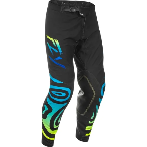 Nohavice EVOLUTION FLY RACING 378-13430 USA 2025, (čierna/modrá/hi-vis, veľkosť 30)