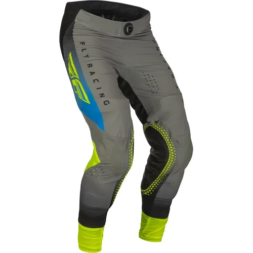 Nohavice LITE FLY RACING 376-73230 USA 2023, (sivá/modrá/hi-vis, veľkosť 30)