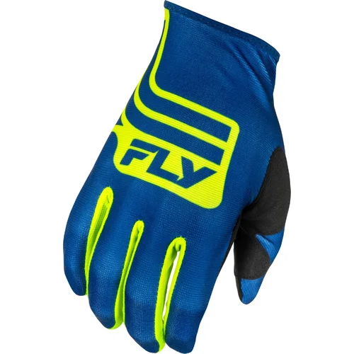 Rukavice LITE FLY RACING 378-7153X USA, (modrá/hi-vis, veľkosť 3XL)