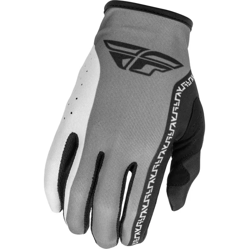 Rukavice LITE FLY RACING 379-710XS USA 2026, (sivá/čierna, veľkosť XS)