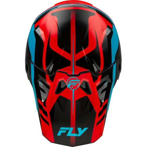 Prilba FORMULA CP USA, (červená/čierna/modrá, veľkosť XL) (FLY RACING) - obr. 2