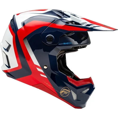 Prilba FORMULA CP USA, (červená/biela/modrá, veľkosť S) (FLY RACING) - obr. 3