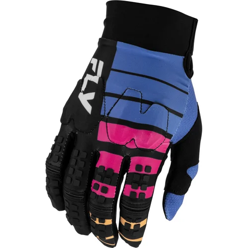 Rukavice EVO DST BOLT FLY RACING 380-113S USA, (čierna/modrá, veľkosť S)